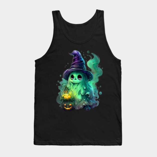 Halloween boo Tank Top by Graphic tees