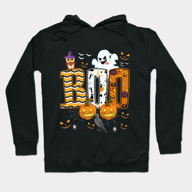 Halloween boo Hoodie by Graphic tees