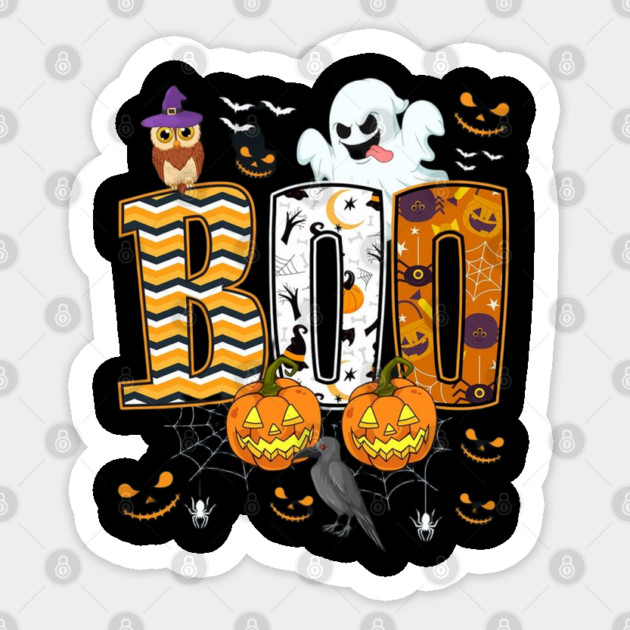 Halloween boo Sticker by Graphic tees