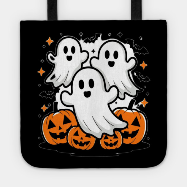 Halloween boo Tote by Graphic tees