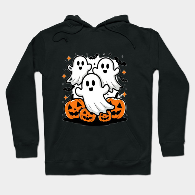 Halloween boo Hoodie by Graphic tees