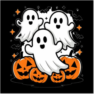 Halloween boo Posters and Art