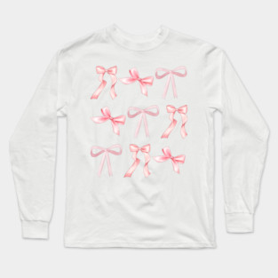 Coquette Bows Long Sleeve T-Shirt