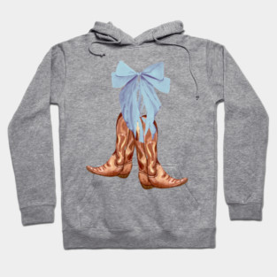 Coquette Country Blue Hoodie
