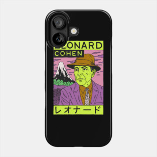 Leonard Cohen Aesthetic Style Original Design Phone Case