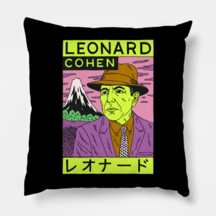 Leonard Cohen Aesthetic Style Original Design Pillow