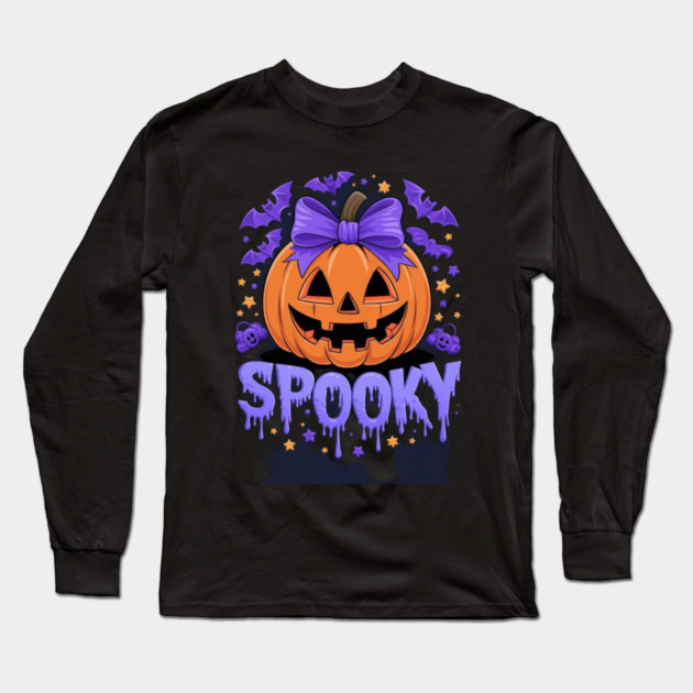 Spooky season Long Sleeve T-Shirt by Graphic tees