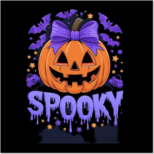 Spooky season Wall Art by Graphic tees