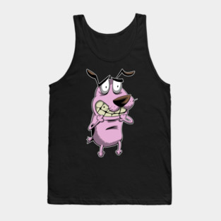Courage the Cowardly Dog Tank Top