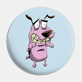 Courage the Cowardly Dog Pin