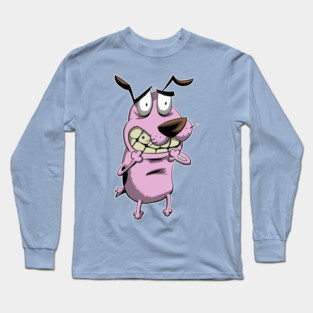 Courage the Cowardly Dog Long Sleeve T-Shirt