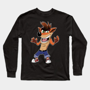 Crash Bandicoot Long Sleeve T-Shirt