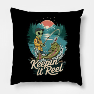 Alien Fishing – Keepin’ it Reel at the Mountain Lake Pillow