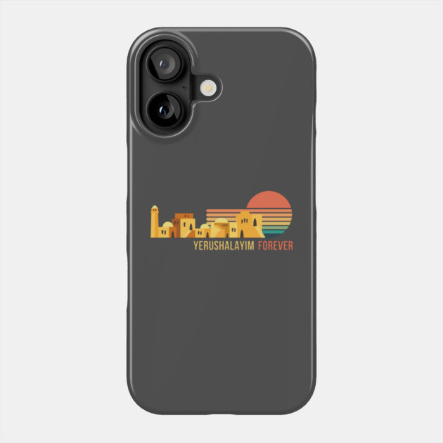 Yerushalayim Forever Phone Case by Uri Zehavi
