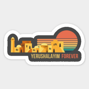 Yerushalayim Forever Magnet