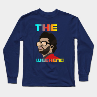 The Weekend illustration Long Sleeve T-Shirt