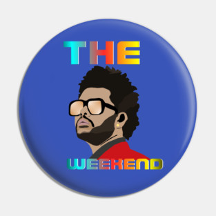 The Weekend illustration Pin