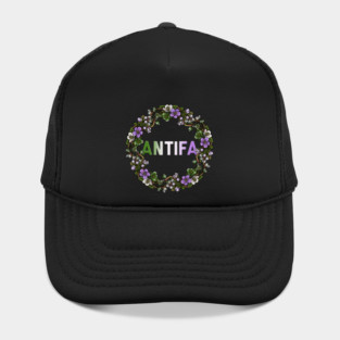 AntiFa Wreath Genderqueer Hat