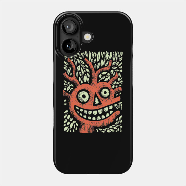 Mischievous Tree Monster | The Forest Sprite Phone Case by TuncGK