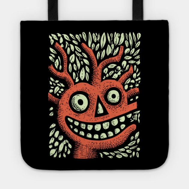 Mischievous Tree Monster | The Forest Sprite Tote by TuncGK