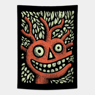 Mischievous Tree Monster | The Forest Sprite Tapestry