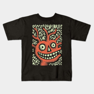 Mischievous Tree Monster | The Forest Sprite Kids T-Shirt