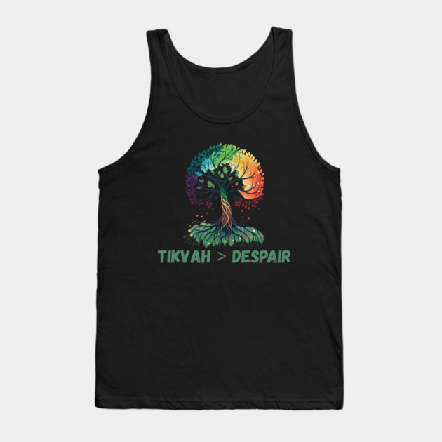 Tikvah > Despair Tank Top by Uri Zehavi