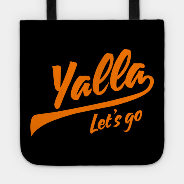 Yalla, Let’s Go Tote by Uri Zehavi