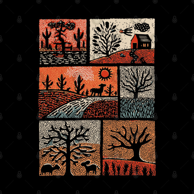 Autumnal Equinox | A Patchwork of Fall by TuncGK