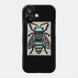 Sacred Bee Glyph | The Honeycomb Oracle Phone Case