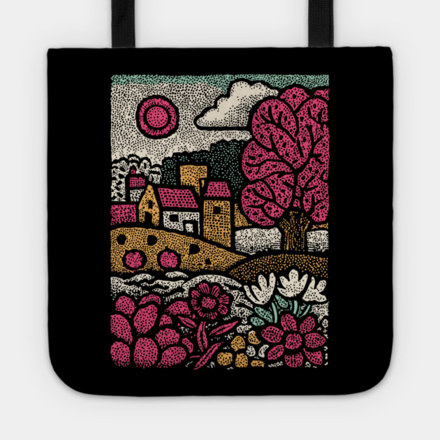 Vernal Equinox | The Reawakening of Spring Tote by TuncGK