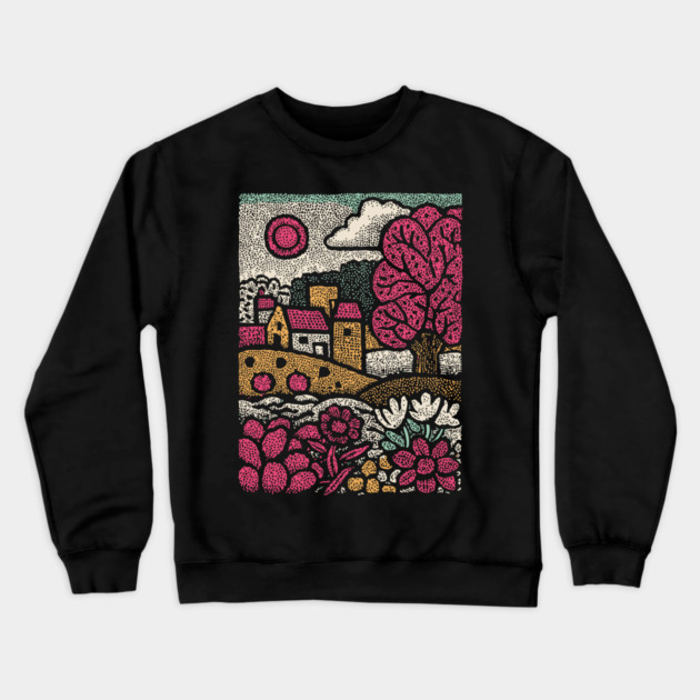 Vernal Equinox | The Reawakening of Spring Crewneck Sweatshirt by TuncGK