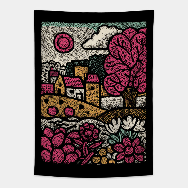 Vernal Equinox | The Reawakening of Spring Tapestry by TuncGK