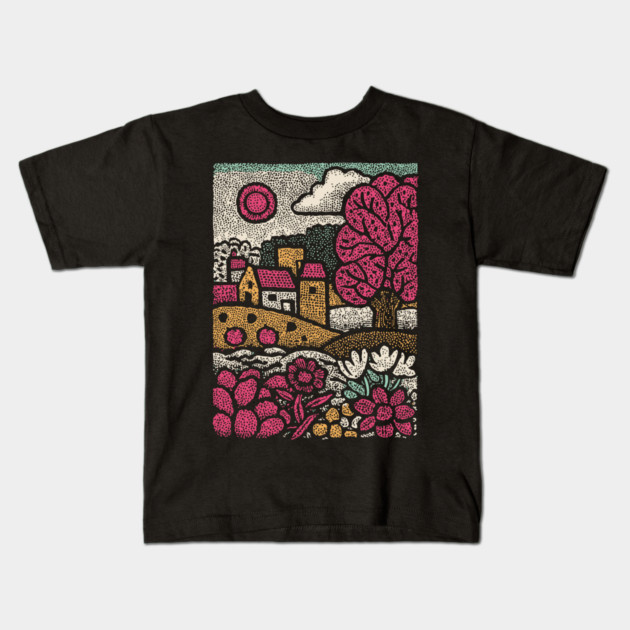 Vernal Equinox | The Reawakening of Spring Kids T-Shirt by TuncGK
