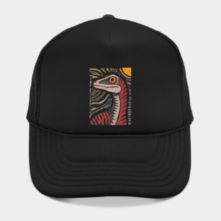 Ferocious Velociraptor | Cretaceous Period Hunter Hat