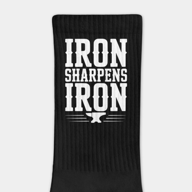 Iron Sharpens Iron by Frank Ring