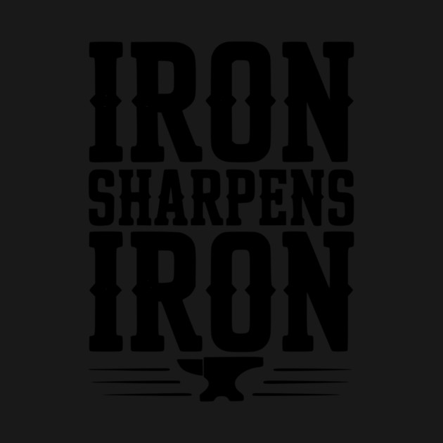 Iron Sharpens Iron by Frank Ring