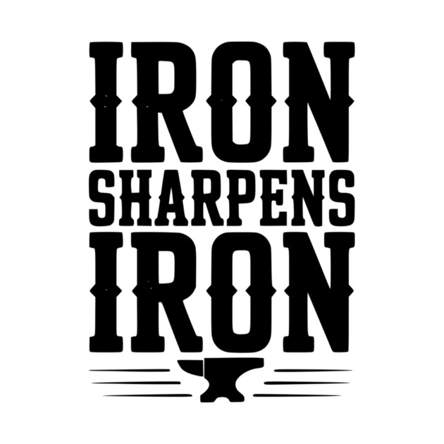 Iron Sharpens Iron by Frank Ring
