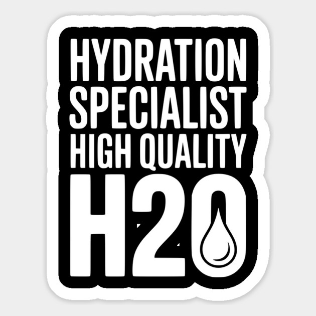 Hydration Specialist High Quality H2O Magnet by Frank Ring
