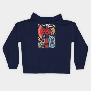 Primal War Axe | The Barbarian's Tomahawk Kids Hoodie