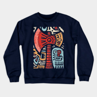 Primal War Axe | The Barbarian's Tomahawk Crewneck Sweatshirt