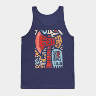 Primal War Axe | The Barbarian's Tomahawk Tank Top