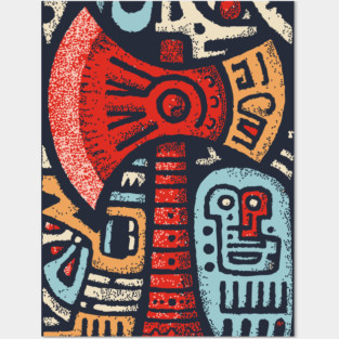 Primal War Axe | The Barbarian's Tomahawk Posters and Art
