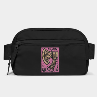 Psychedelic Battle Axe | Groovy Viking Weapon Bag