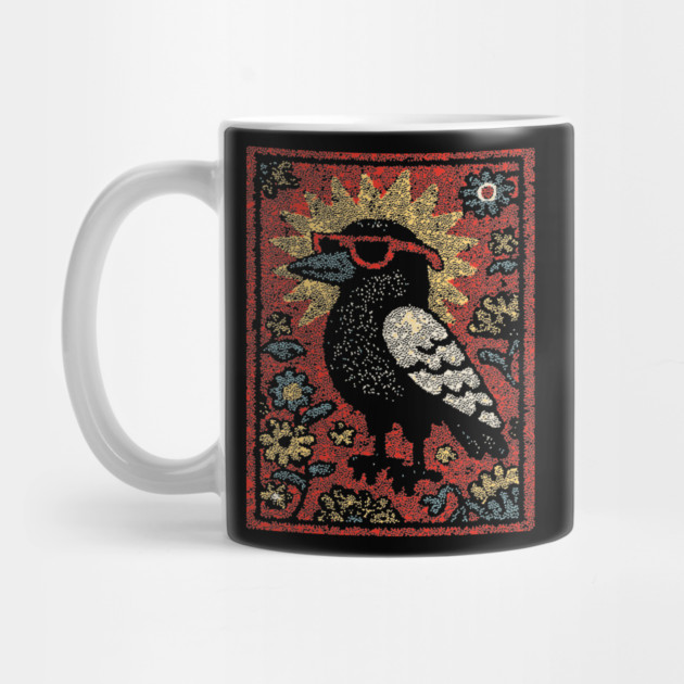 The Wise Raven Professor | Edgar Allan Poe-inspired by TuncGK