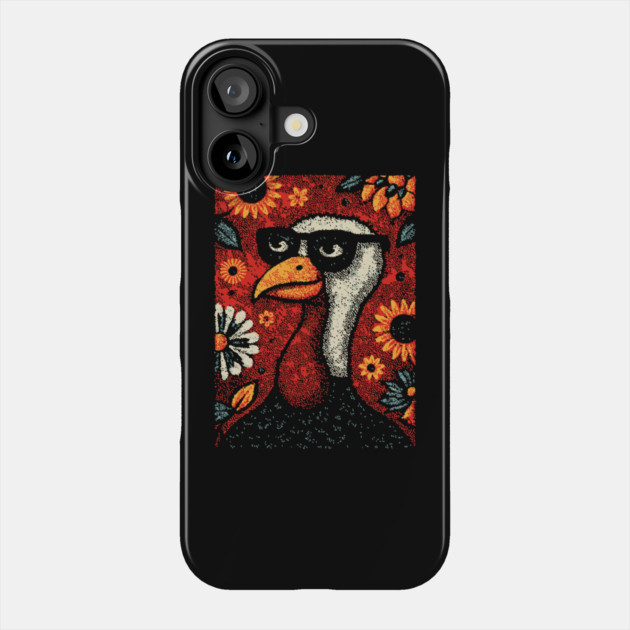 Nerdy Turkey | The Intellectual Gobbler Phone Case by TuncGK