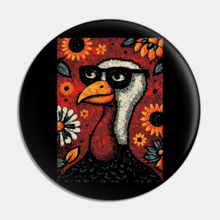 Nerdy Turkey | The Intellectual Gobbler Pin