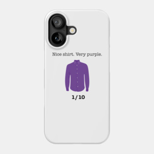 Shirt Rating Phone Case