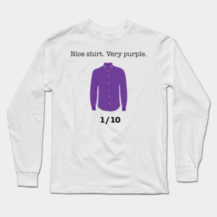 Shirt Rating Long Sleeve T-Shirt