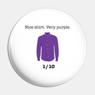 Shirt Rating Pin